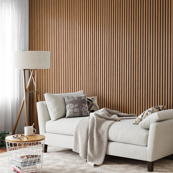 Up Panel Acoustic Slat Wood Wall & Ceiling Panels | Noise-Reducing Wall Panelling